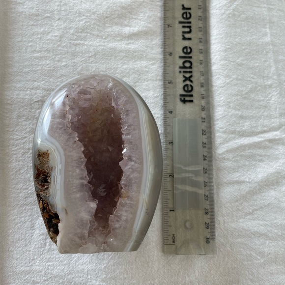 Druzy Orca Agate Cave | Purple - Picture 8 of 9